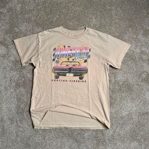 GM "AMERICAN CLASSIC" TAN GRAPHIC TEE